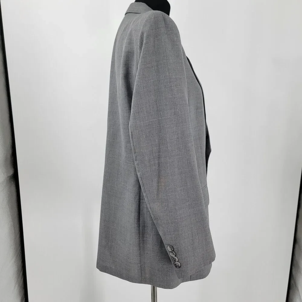 Vintage Thos Stuart for J D Howell Jacksonville Mens 40R Grey Sport Coat
